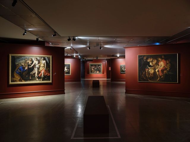 &nbsp;<빛의 거장 카라바조> 전시 전경 [이미지제공=액츠매니지먼트]<br>