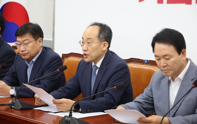 국민의힘 추경호 원내대표. [사진출처=뉴시스]