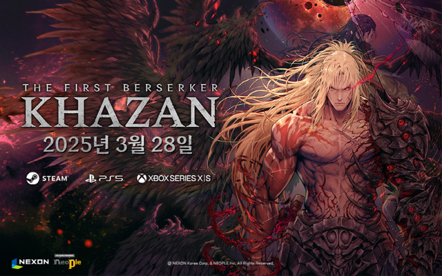 넥슨이 하드코어 액션 RPG ‘퍼스트 버서커: 카잔’을 내년 3월 28일 글로벌 정식 출시 예고했다. [사진제공=넥슨]
