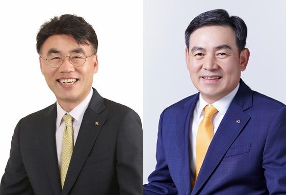 (왼쪽)KB증권 이홍구 대표이사, (오른쪽)KB증권 김성현 대표이사 [사진제공=KB금융/투데이신문 편집]