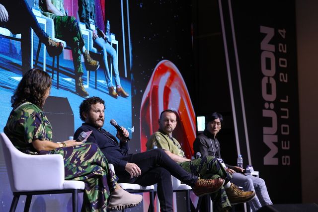 그랜드 하얏트 서울 호텔에서 뮤직 · 엔터테인먼트 페어 ‘뮤콘 2024’의 첫 번째 오픈세션이 진행되고 있다. [사진제공=콘진원]<br>