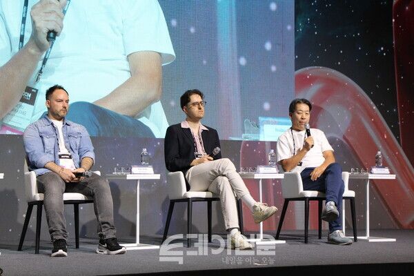 그랜드 하얏트 서울 호텔에서 뮤직 · 엔터테인먼트 페어 ‘뮤콘 2024’의 두 번째 오픈세션이 진행되고 있다. ⓒ투데이신문