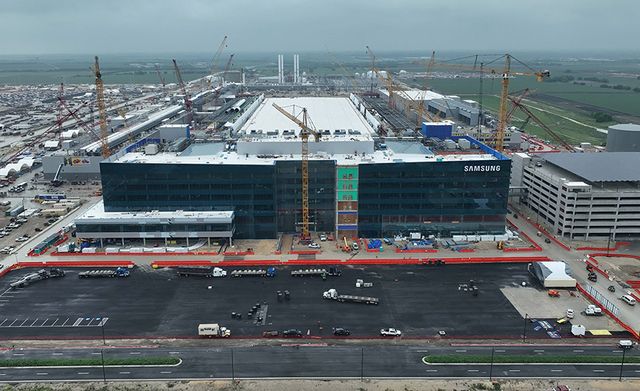 미국 텍사스주 테일러시에 건설되는 삼성전자 반도체 공장 [사진출처=삼성전자]