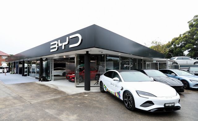 호주 시드니에 있는 BYD 매장의 모습. [사진출처=뉴시스/AP]