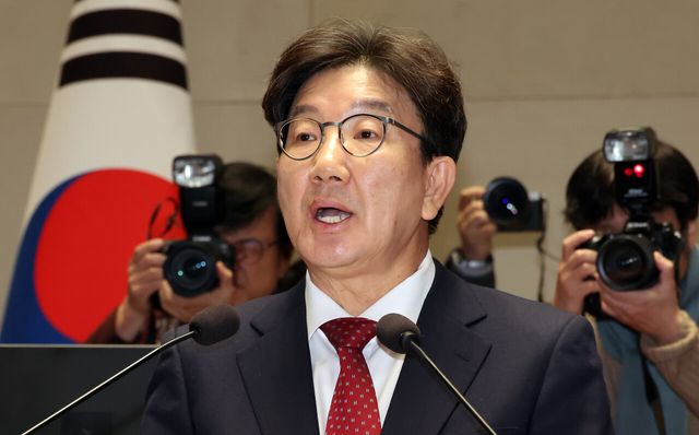 국민의힘 권성동 원내대표. [사진제공=뉴시스]