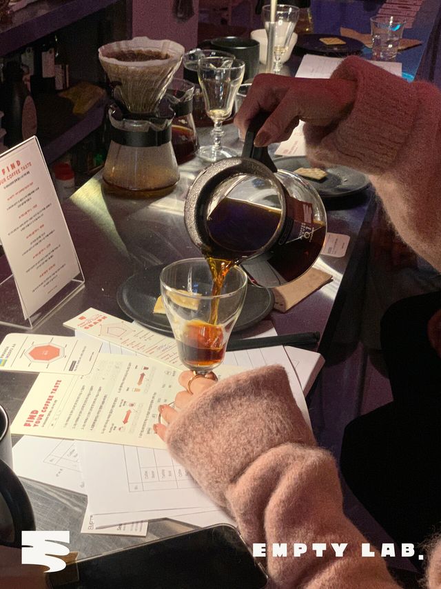  ‘Q-Grader와 함께하는 퍼스널 커피 진단 원데이 클래스’ [사진제공==엠프티랩]