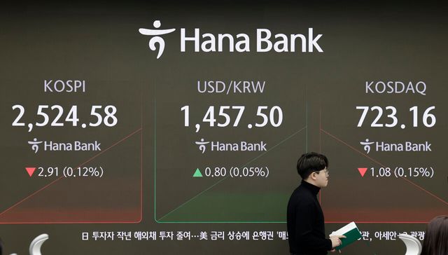 17일 코스피는 전 거래일보다 6.64포인트 하락한 2520.85로 장을 시작했다. [사진출처=뉴시스]