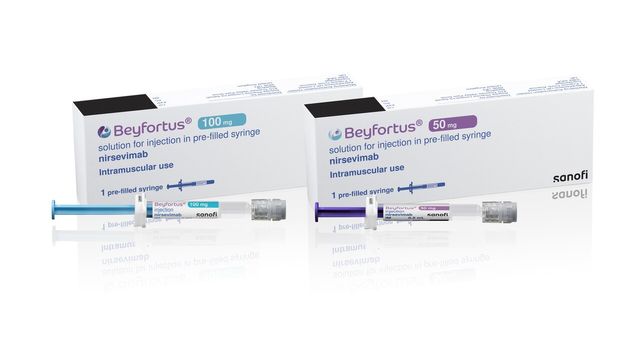 사노피 호흡기세포융합바이러스(RSV) 예방 항체주사 베이포투스 영국 유통 패키지. [사진 제공=SK바이오사이언스]