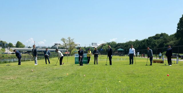 서울 강남구 소재 한 파크골프장의 전경. [사진제공=뉴시스]