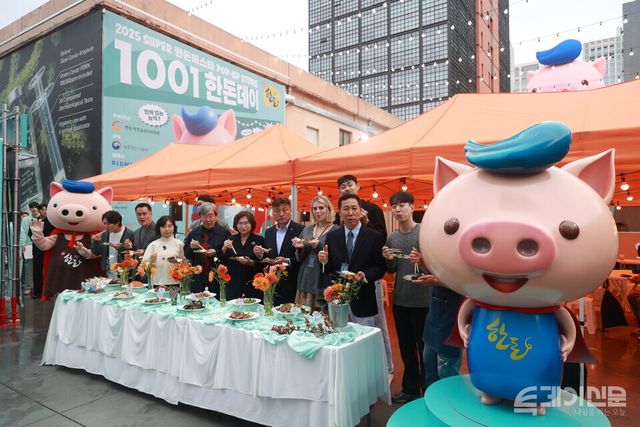 11일 한돈자조금관리위원회가 주최하는 ‘2025 한돈 페스타 팝업스토어’가 서울 광진구 성수동 XYZ SEOUL에서 열리고 있다. ⓒ투데이신문