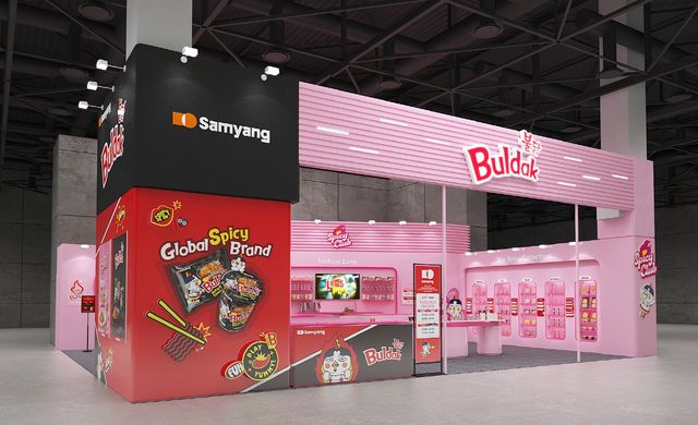 ‘아누가(ANUGA) 2025’ 삼양식품 부스 이미지. [사진=삼양식품]