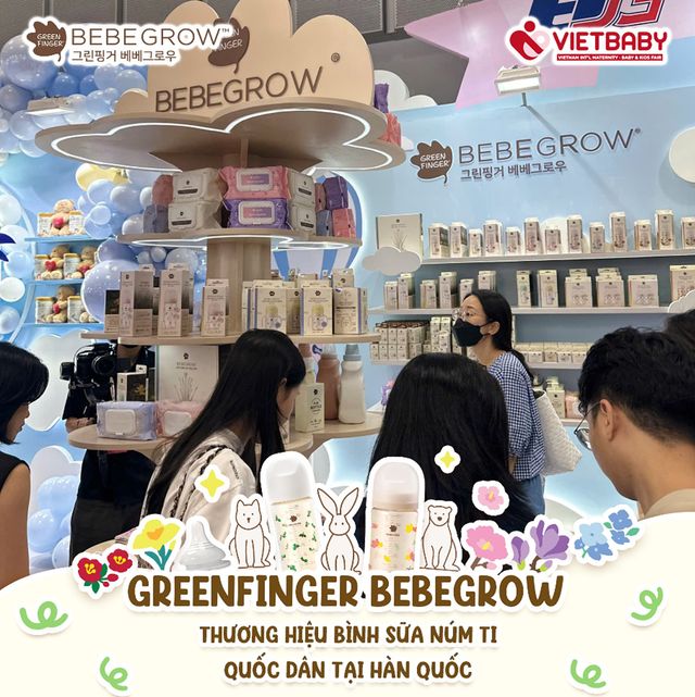 베트남 육아용품 시장에 진출한 유한킴벌리 그린핑거 베베그로우. [사진=유한킴벌리]
