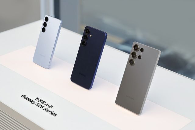 갤럭시 S25 시리즈 제품. [사진=삼성전자]