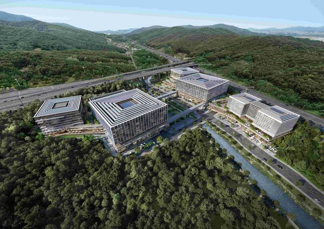 제3판교 테크노밸리 조감도. [사진=경기주택도시공사]<br>