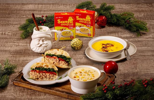 오뚜기xSOUPER 협업 포스터. [사진=오뚜기]