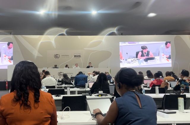 SBI Item 4(b) 의제에 대한 협상 현장 [사진 제공=GEYK]