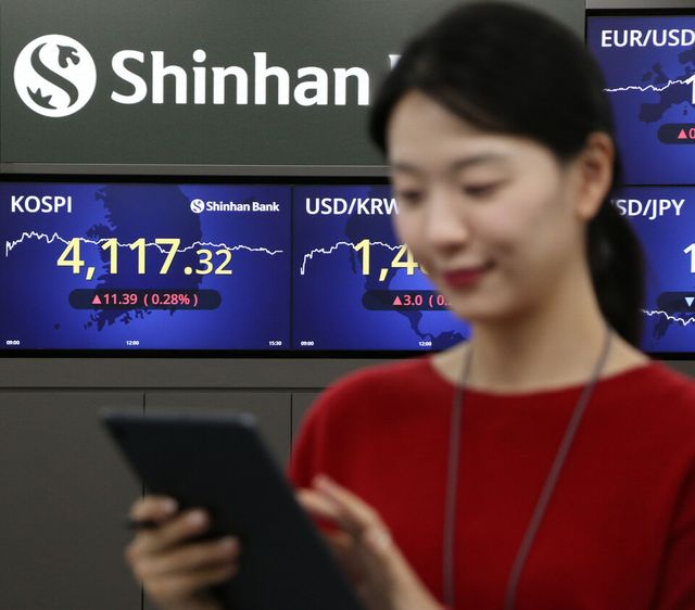 23일 코스피는 전 거래일보다 11.39포인트 오른 4117.32에 마감했다. [사진=신한은행]