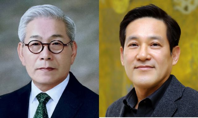 중흥그룹 이상만 신임 부회장(왼쪽), 중흥토건 김해근 신임 대표이사. [사진=중흥그룹]