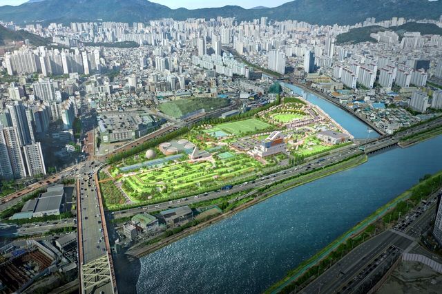 수영공공하수처리시설 현대화 민간투자사업 조감도. [사진=㈜한화 건설부문]