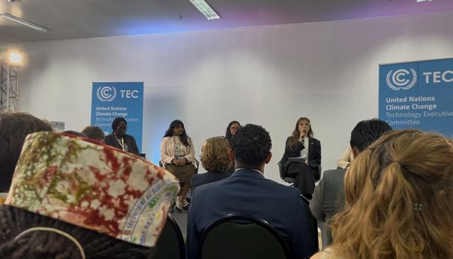 TEC(Technology Executive Committee)의 커뮤니티 기반 적응 기술 사례 소개 세션 [사진 제공=GEYK]