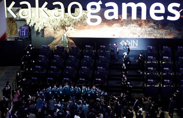 2021년 지스타에 참가한 카카오게임즈 [사진제공=뉴시스]