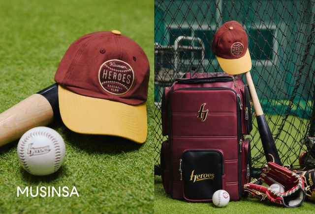 프로야구의 인기가 높아지면서 유통가도 KBO 구단과 다양한 협업을 진행하고 있다. 패션 플랫폼 무신사는 프로야구 구단 키움 히어로즈와의 컬래버를 선보였다. [사진=무신사]<br>