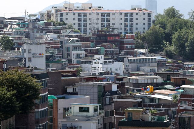 서울 시내 다세대·연립주택 밀집지역 전경. [사진=뉴시스]