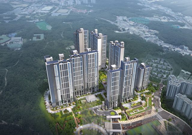 힐스테이트 더샵 상생공원 1단지 조감도 [사진=현대엔지니어링]