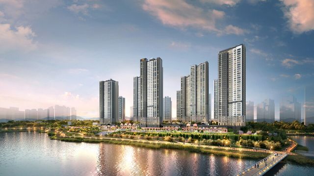 e편한세상 성성호수공원 투시도 [사진=DL이앤씨]