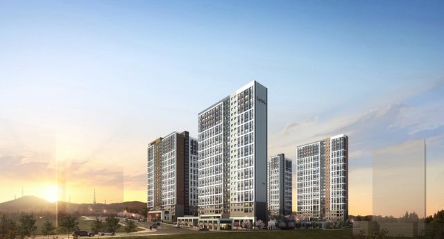 부산 장안지구 우미 린 프리미어 투시도 [사진=우미건설]