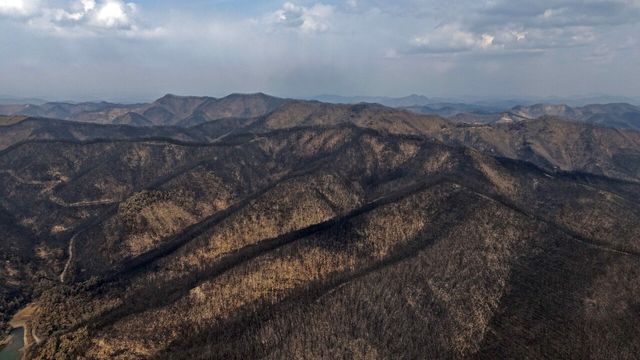 산불로 훼손된 경북 의성군 [사진=뉴시스]