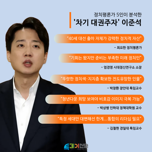 개혁신당 이준석 대표 인포그래픽.&nbsp;[사진출처=뉴시스/투데이신문 편집]