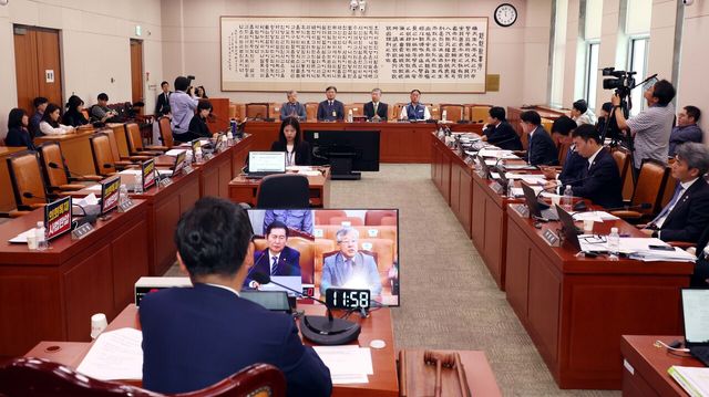 14일 서울 여의도 국회 법제사법위원회에서 조희대 대법원장 등 사법부의 대선개입 의혹 진상규명 청문회가 열리고 있다. [사진제공=뉴시스]
