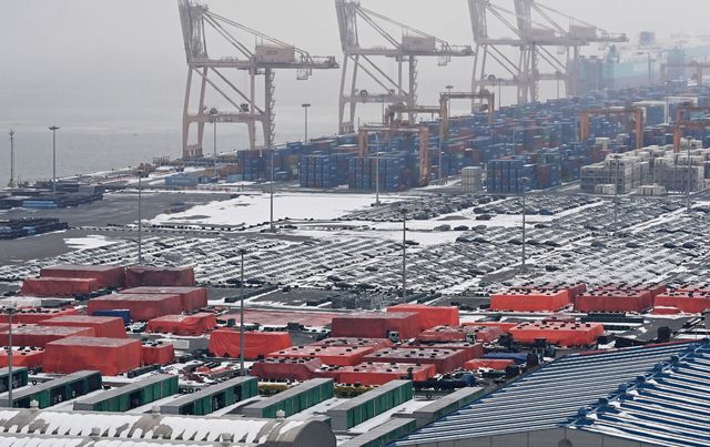 경기도 평택항 수출입부두 [사진=뉴시스]