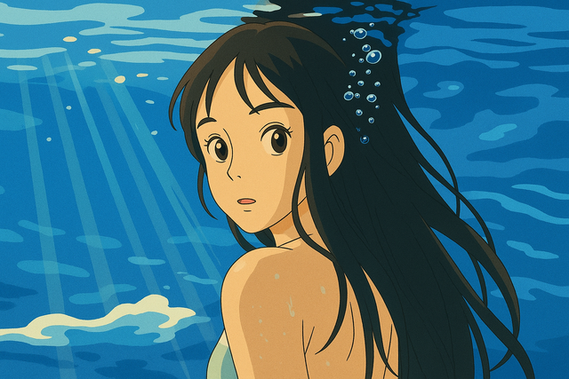 △ ChatGPT를 활용해 ‘지브리풍’으로 바꿔 본 수비(Suvi)<br>