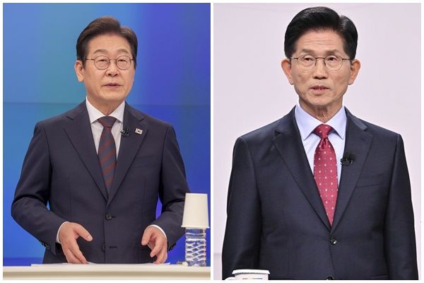 더불어민주당 이재명 대선 후보와 국민의힘 김문수 대선 후보.[사진출처=뉴시스]