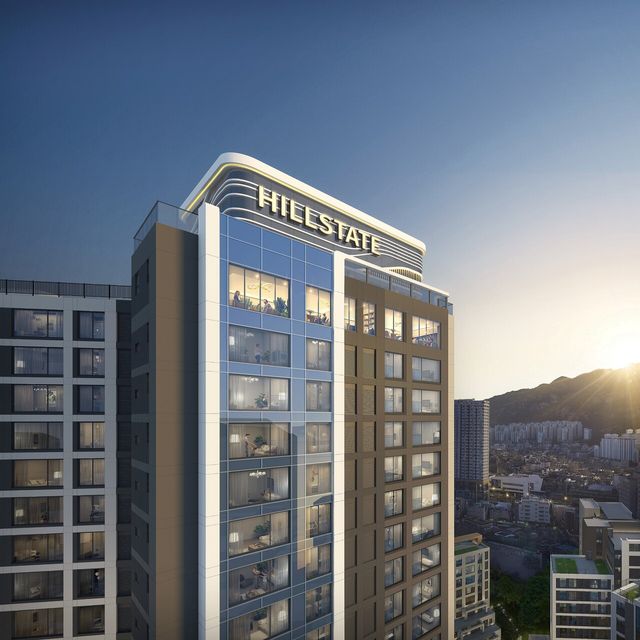 하이라이브 사업을 통해 개선된 외관 투시도. [사진=현대건설]