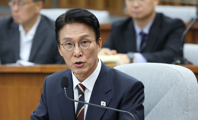 김민석 국무총리 후보자가 25일 서울 여의도 국회에서 열린 인사청문회에서 발언하고 있다. [사진제공=뉴시스]