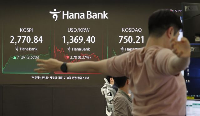 4일 코스피는 전 거래일(2698.97)보다 71.87포인트(2.66%) 급등한 2770.84에 거래를 마쳤다. [사진=뉴시스]