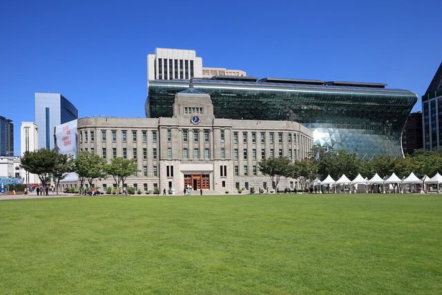 서울시청앞 광장 전경. [사진=뉴시스]