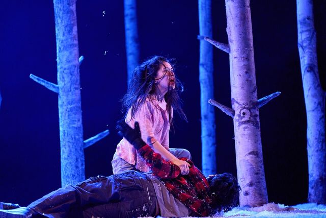 연극〈렛미인〉공연 장면 [사진 제공=TOV컴퍼니]<br>