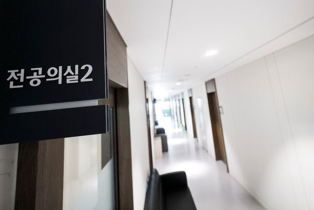 지난 4일 서울 소재 한 대학병원 전공의실의 모습. [사진제공=뉴시스]