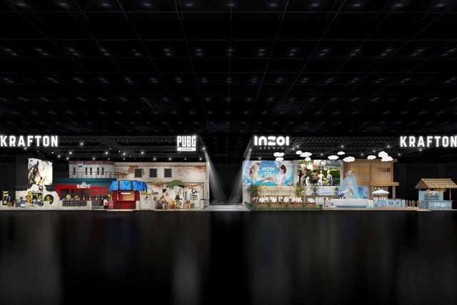 크래프톤 ‘게임스컴 2025’ 부스 이미지 [사진=크래프톤]