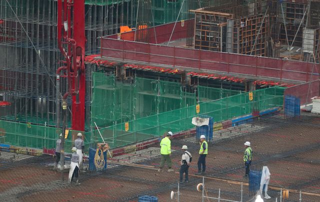 지난달 16일 서울 소재 한 공사현장의 모습. [사진제공=뉴시스]