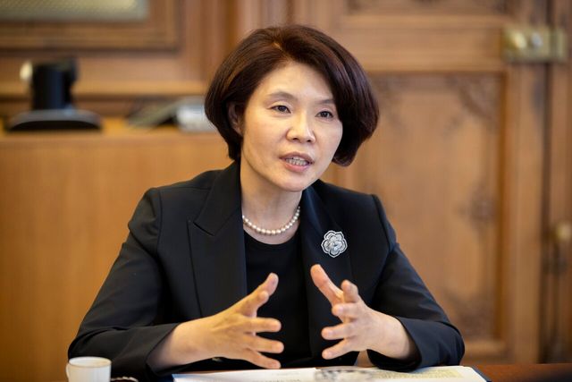 더불어민주당 한정애 의원. [사진제공=뉴시스]