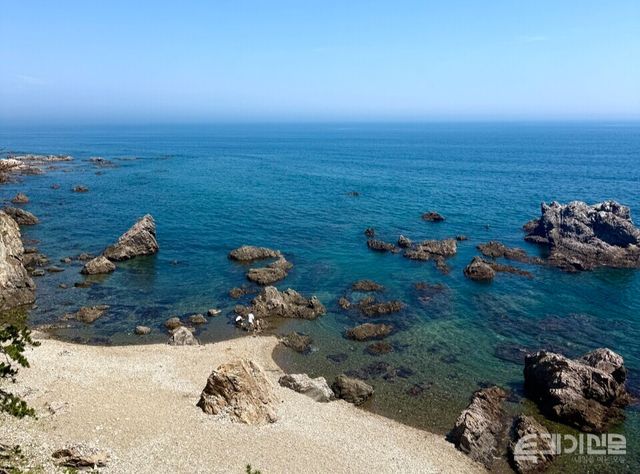 경주시 나정고운모래해변 인근. ⓒ투데이신문