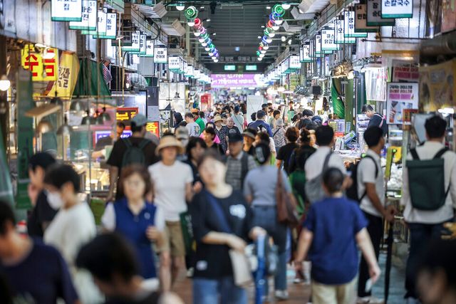 전통시장 전경 [사진=뉴시스]