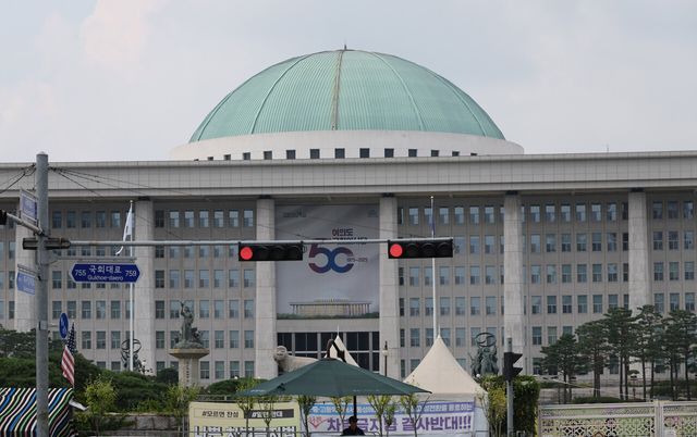 서울 여의도에 위치한 국회의사당 전경. [사진제공=뉴시스]