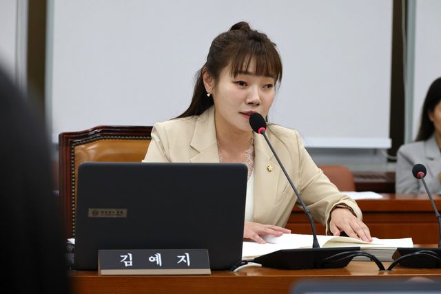 국회 보건복지위원회 소속 국민의힘 김예지 의원. [사진제공=김예지 의원실]