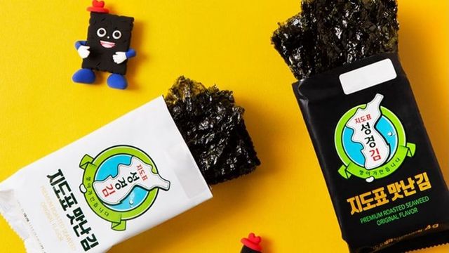 성경식품에서 판매하는 지도표성경김. [사진=성경식품]